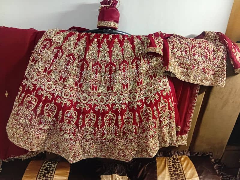 bridal lengha for sale only 1 time used 1