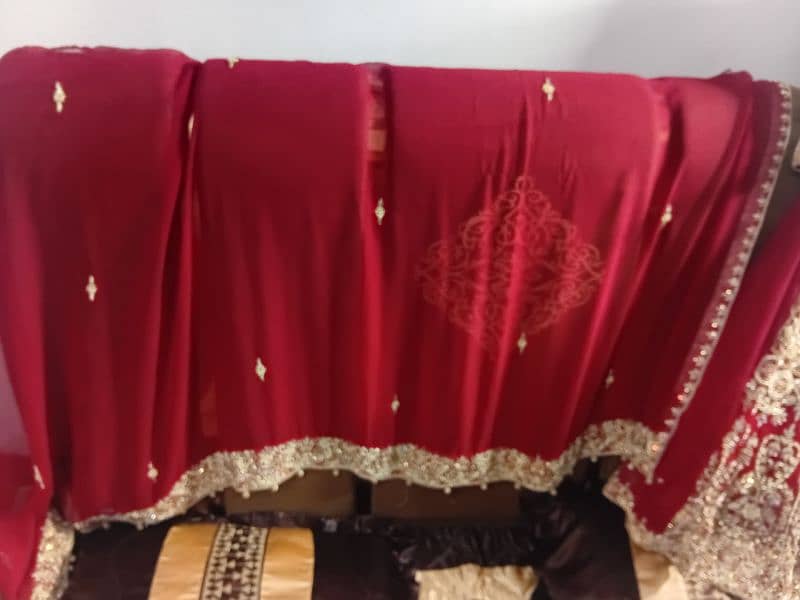 bridal lengha for sale only 1 time used 3