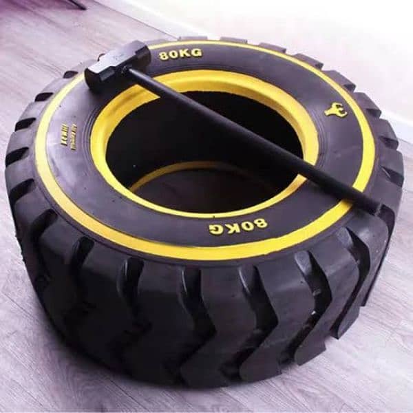 multi functional training exercise tyre workout gym & fitness machine 5