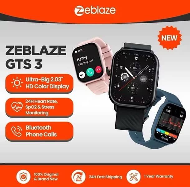 ZEBLAZE GTS 3 ORIGINAL . 0