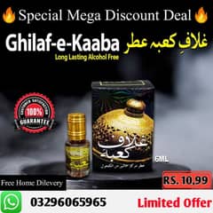 Ghulaf-e-Kaaba 6ml Attar - Long Lasting Attar