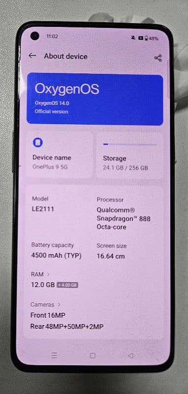 Oneplus 9 (12/256 GB) Global dual sim 2