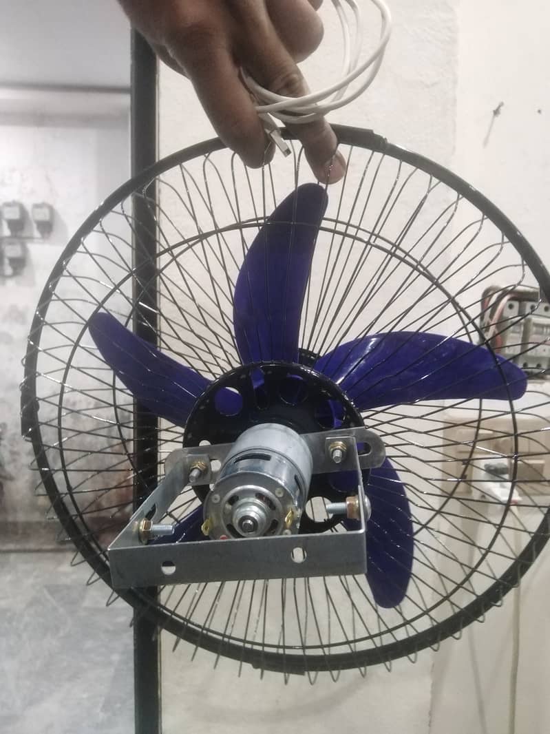 12V Dc Bracket/Wall Fan with 100% Coppor motor (03024091975) 6