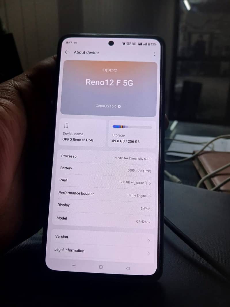 OPPO Reno 12f 5g 6