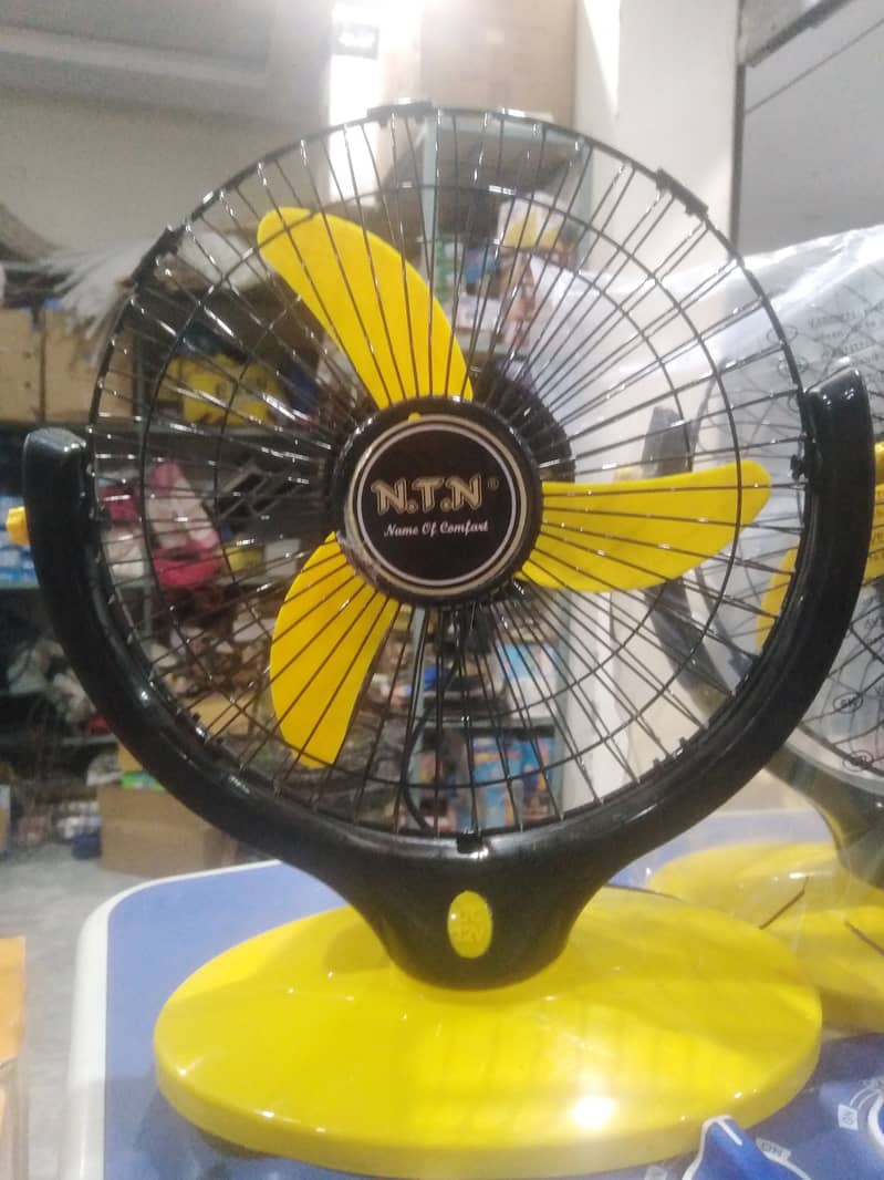 12V DC TABLE FAN WITH 100% COPPOR MOTOR (03024091975) 1