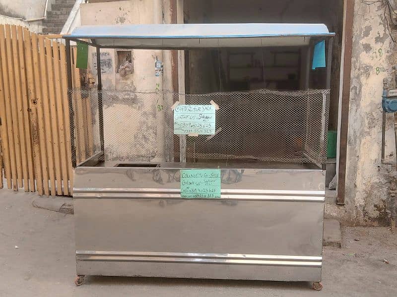 burger shawarma with fryer counter discounted Price main sirf  20999 1