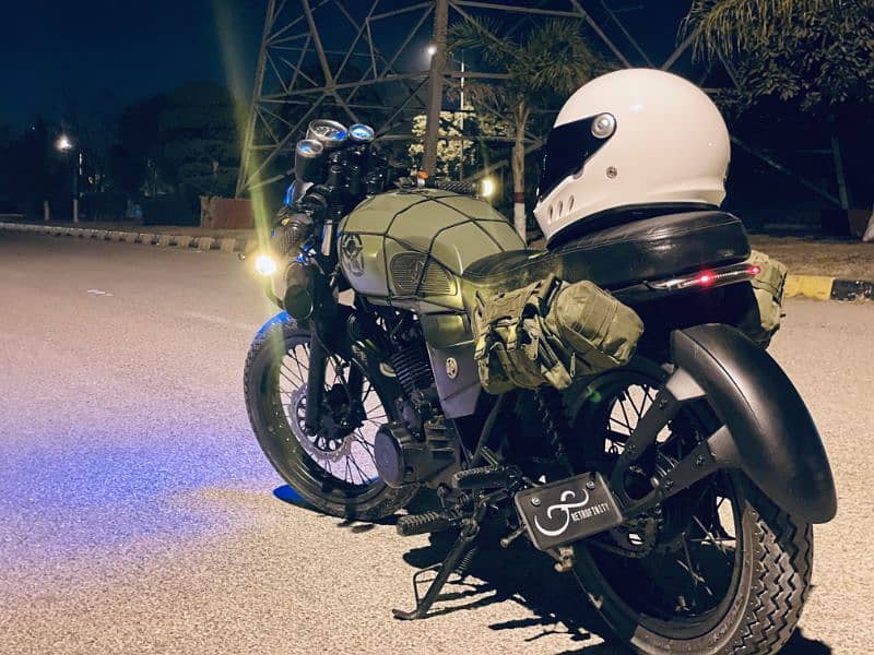 Hi Speed Infinity 150 Modified Retro Cafe Racer 1