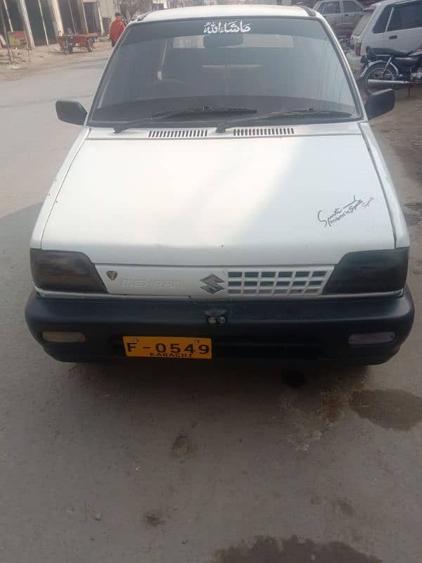 Suzuki Mehran VX 1989 4