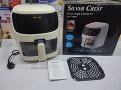 Air Fryer 8 Litre Digital Silver Crest Germany Original