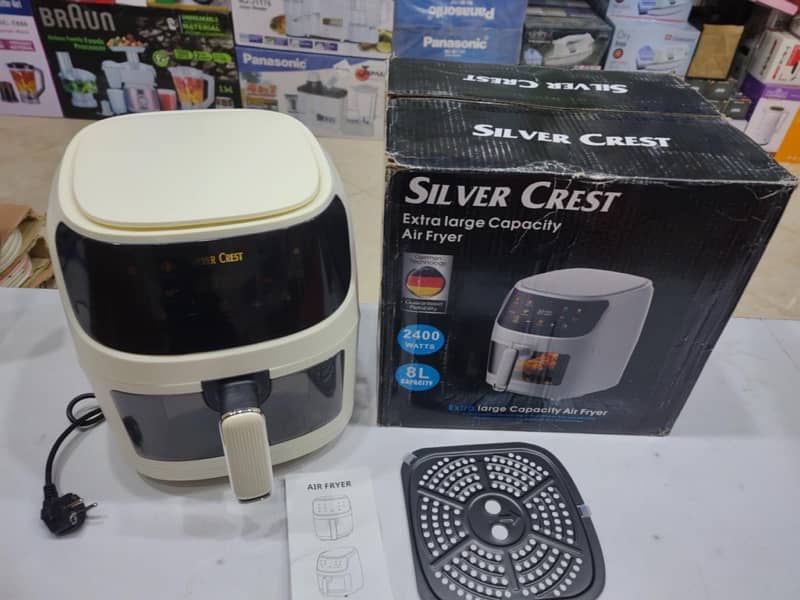 Air Fryer 8 Litre Digital Silver Crest Germany Original 2