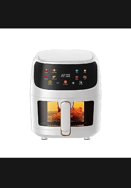 Air Fryer 8 Litre Digital Silver Crest Germany Original 12