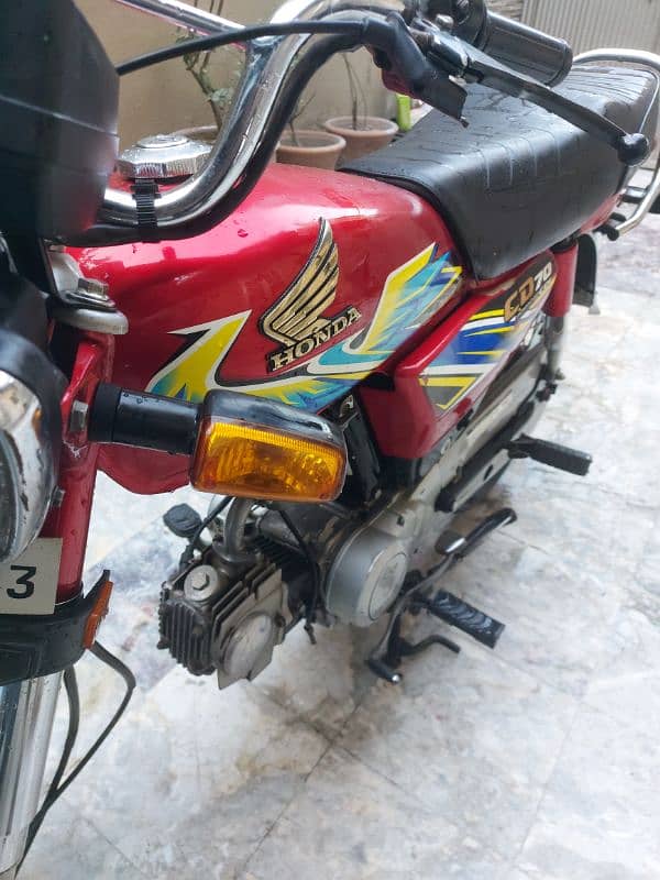 Honda cd 70 red colour 2020/2021 model 5