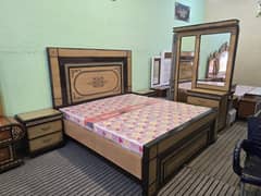 Bed Set//King Bed//Queen Bed// Single Bed // Bed With side & Dressing