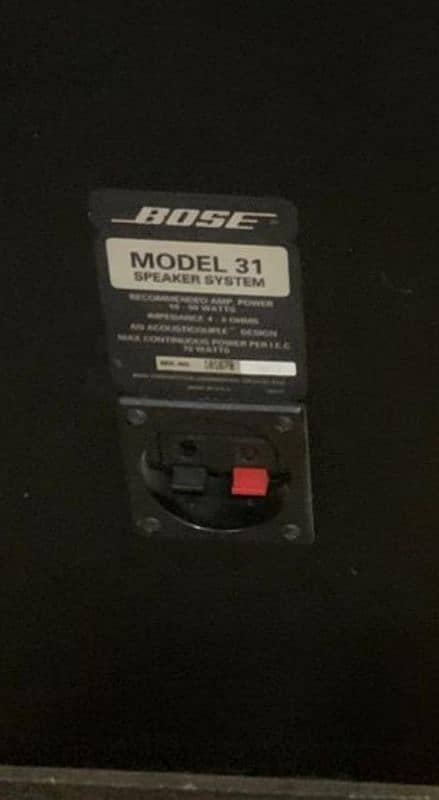 Bose 8 inch bookshelf 31 model speaker 2