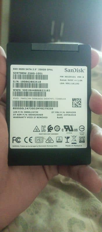 256gb ssd  for sell 1