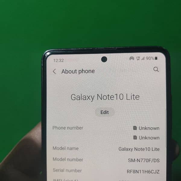 Samsung Note 10 Lite. . . . . Contact 03466665625 6