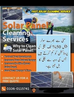 fast solar cleaning