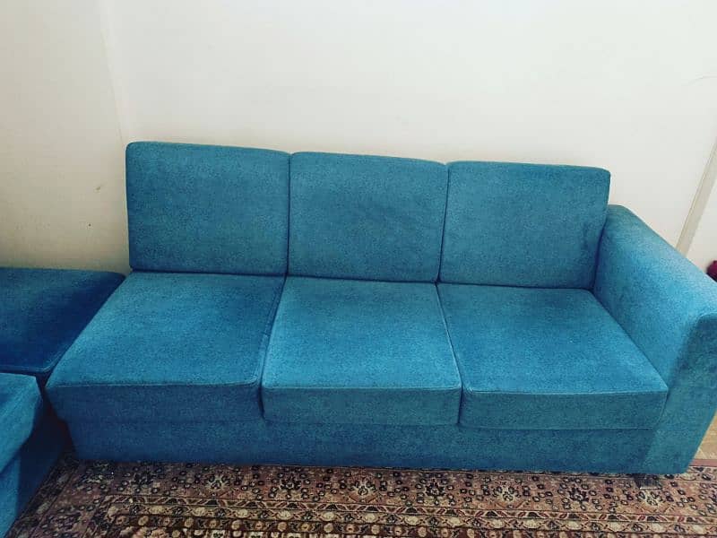 5 seater sofa set, just like new. . 1