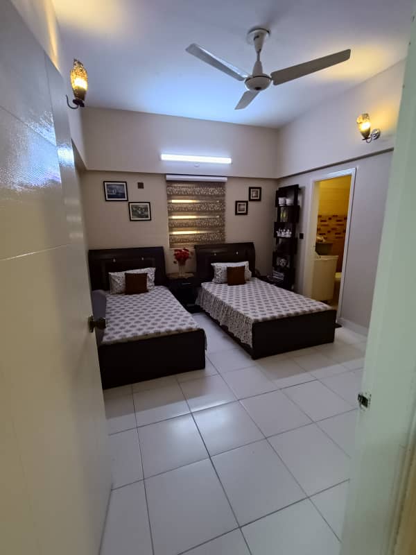 Flat 2 Bed Lounge Available In Nazimabad 4 ( Bank Loan ) 5