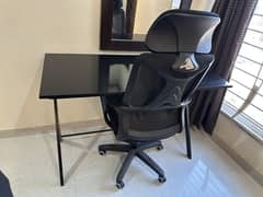 Office Chair and Table