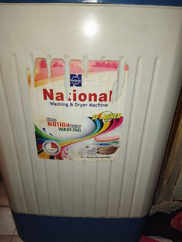 National 10kg washing machine 3