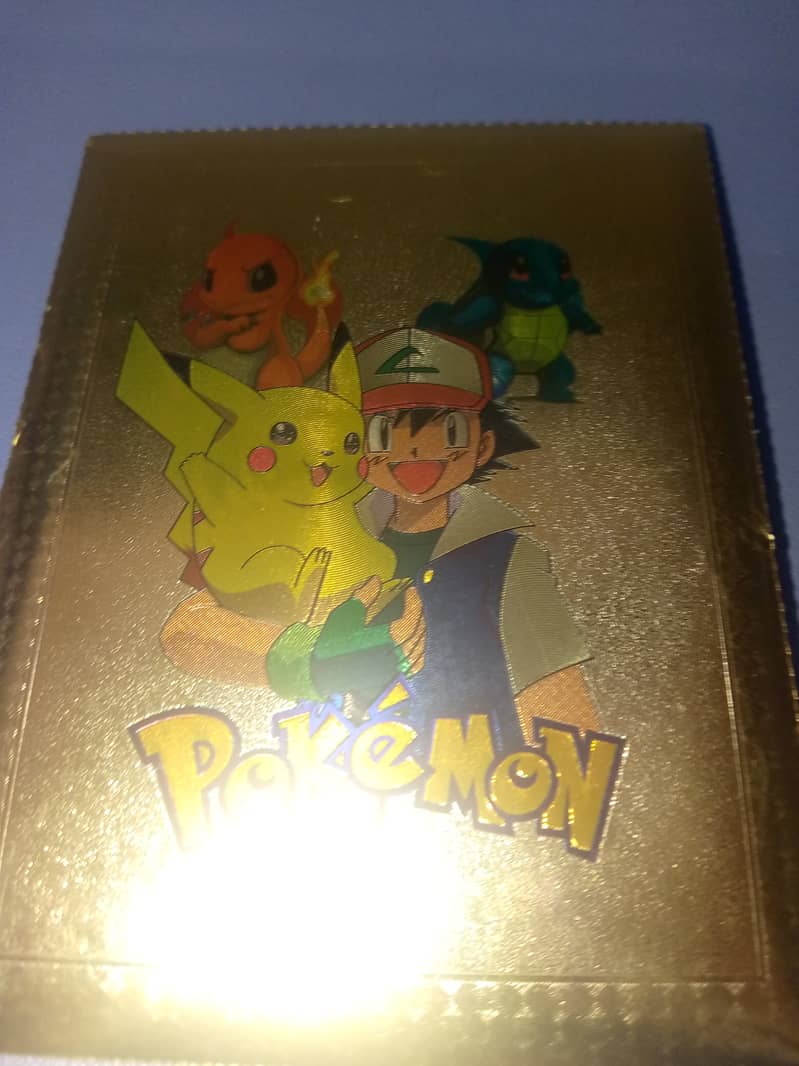 Pokemon. Cards golden 0