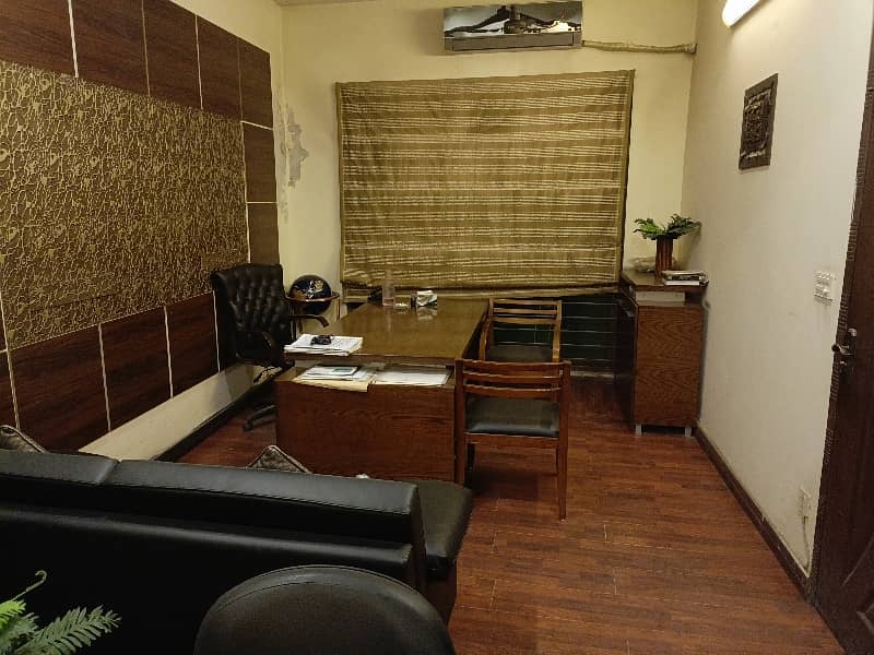 6,Marla Ground Floor Hall+2 Rooms Available For Salient Office Use In Johar Town Near Expo Center 0