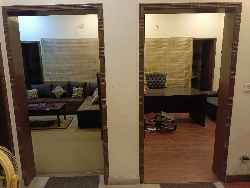 6,Marla Ground Floor Hall+2 Rooms Available For Salient Office Use In Johar Town Near Expo Center 4