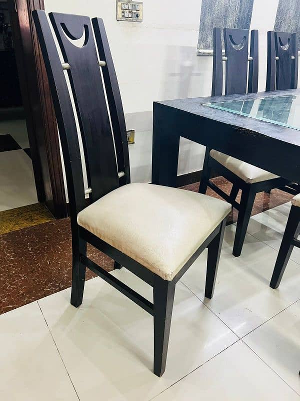 dining table 6 chairs strong decent style 1