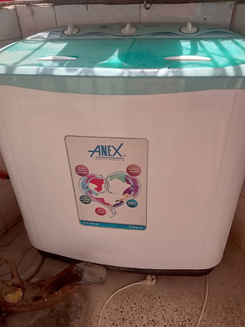 Anex washing machine with dryer twin tub AG-9061 2