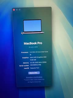 Macbook Pro i9 15" 2019 CTO Model