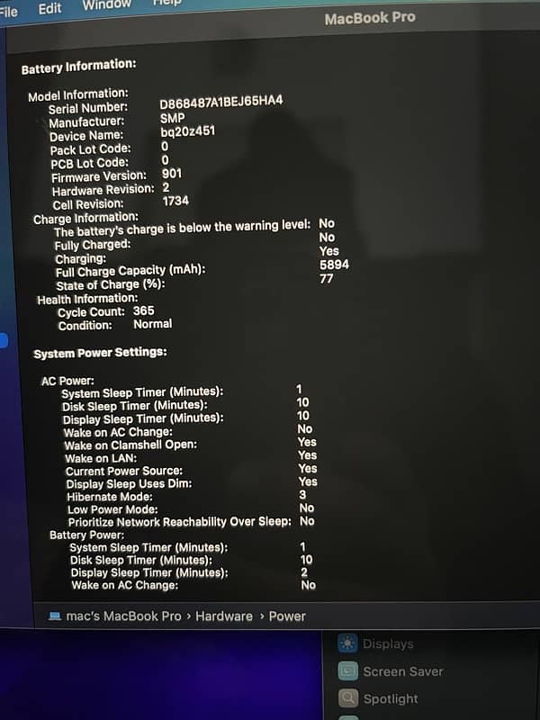 Macbook Pro i9 15" 2019 CTO Model 4