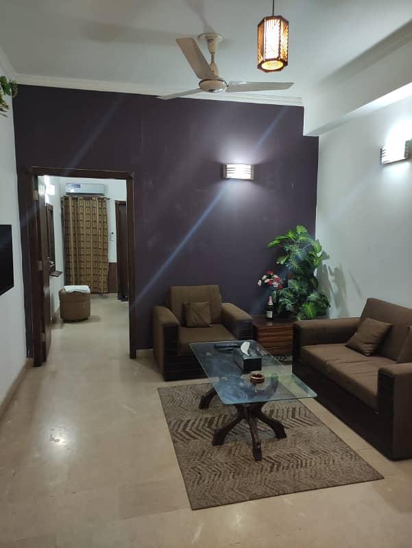 Monthly 1bed full furniched apartment available for rent 0