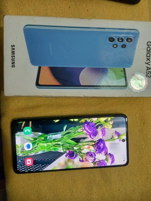 Samsung A52  8gb ram 128gb memory with box 11