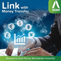 Send & Receive Money Worldwide, Instantly!