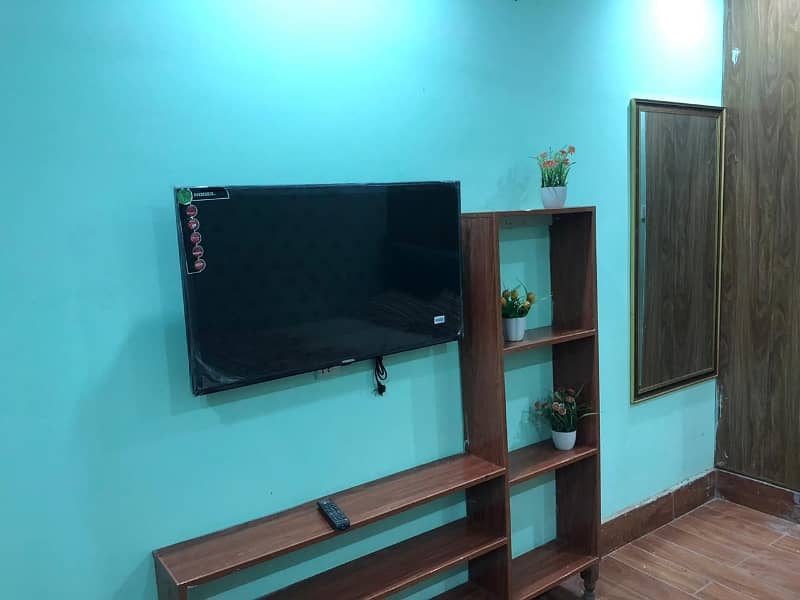 270 Sq. Ft. Furnished Studio Apartment for Rent in H3 Block, Johar Town PKR 25,000 3