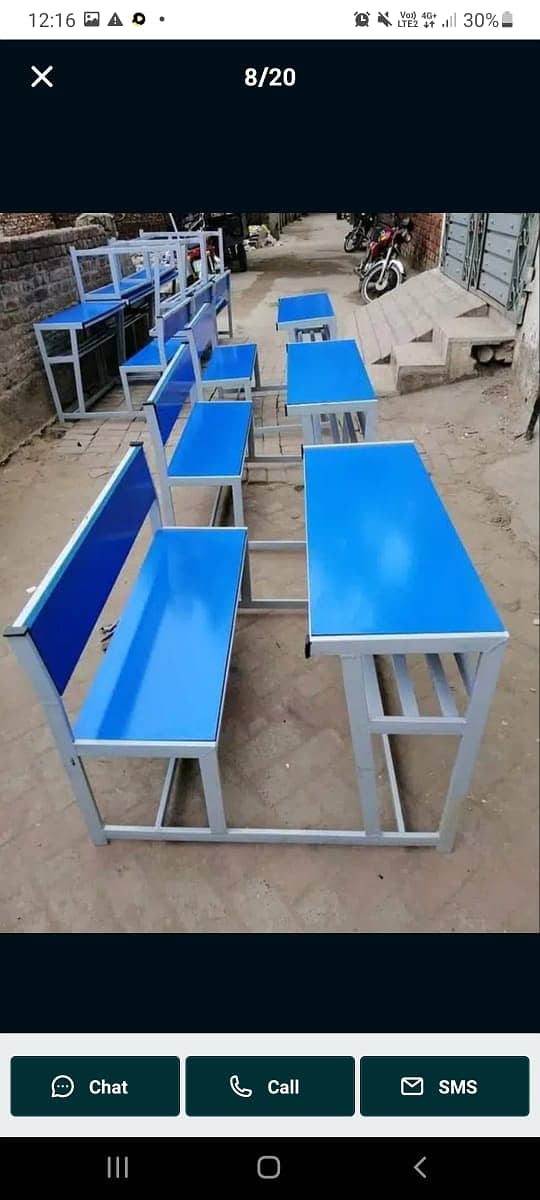 School furniture | Chair Table set | Bench| Furniture | Student bench 14