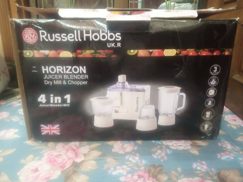 Rusells hobbs Juicer Blender dry milli and chopper 1