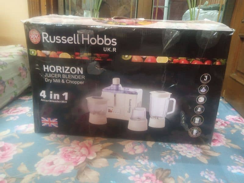 Rusells hobbs Juicer Blender dry milli and chopper 2