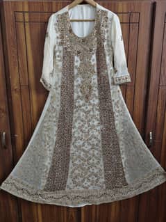 Bridal maxi dress/ Wedding dress/ Bridal walima dress