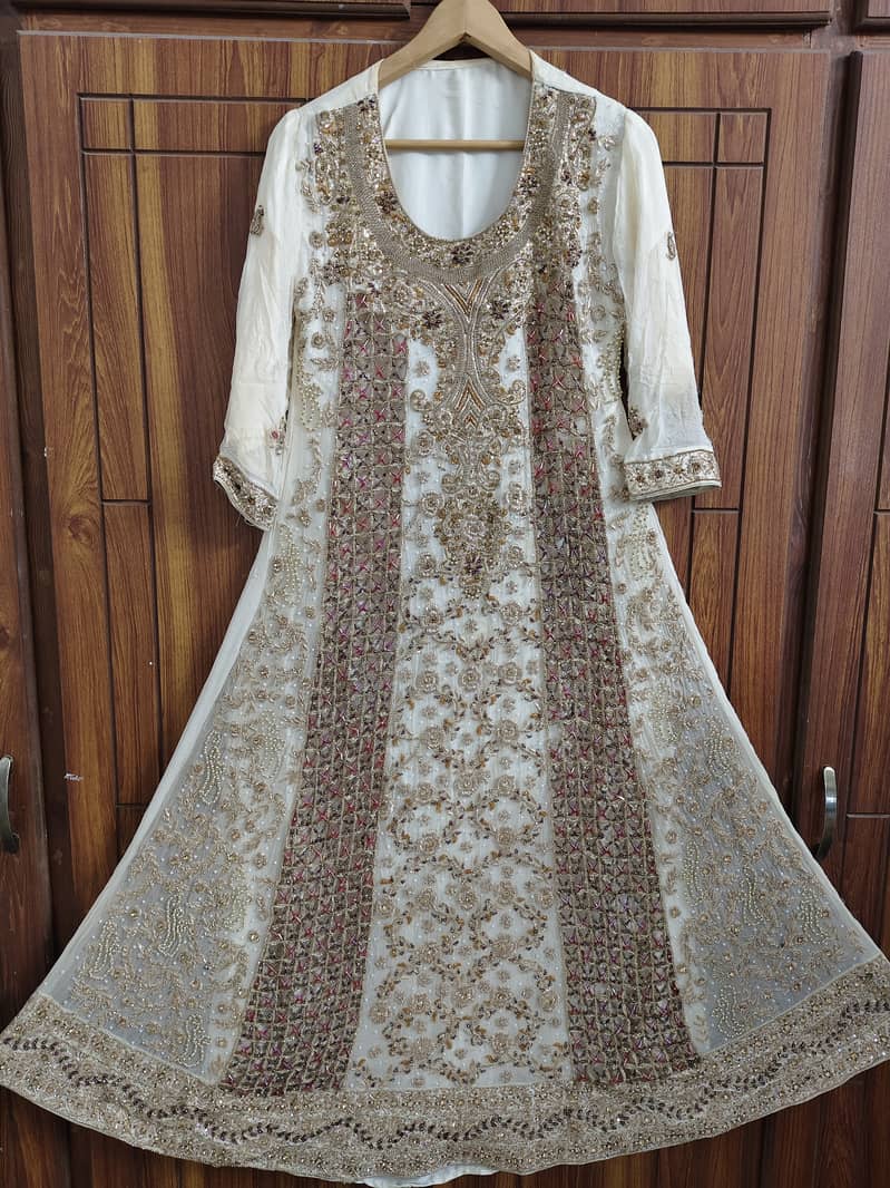 Bridal maxi dress/ Wedding dress/ Bridal walima dress 1