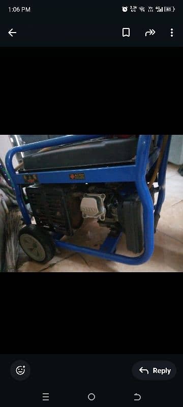 I want to sale my Euro power 3 kva generator like new 1