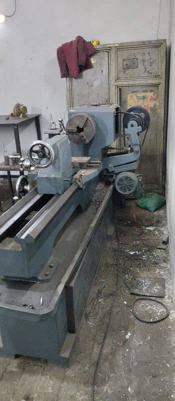 lathe machine sade 6ft 2