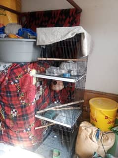 Cage / Birds cage / Hens Cage / Pinjra / Iron Cage / پرندوں کا پنجرا