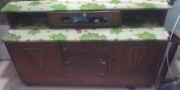 old dresing table wooden condition 10/8