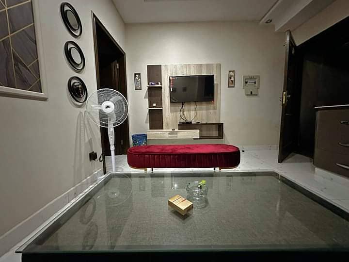 Furnished New Luxury Family 1 Bedroom Apartment For Rent In Sector C Bahria Town 0