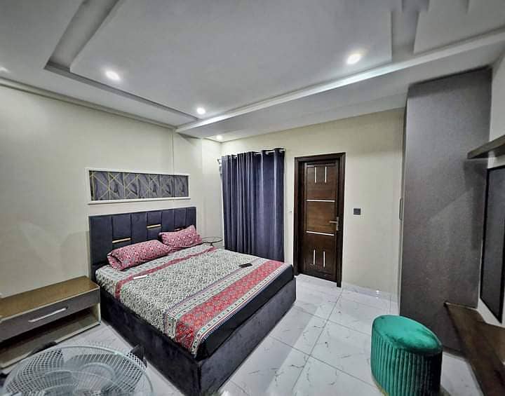 Furnished New Luxury Family 1 Bedroom Apartment For Rent In Sector C Bahria Town 1