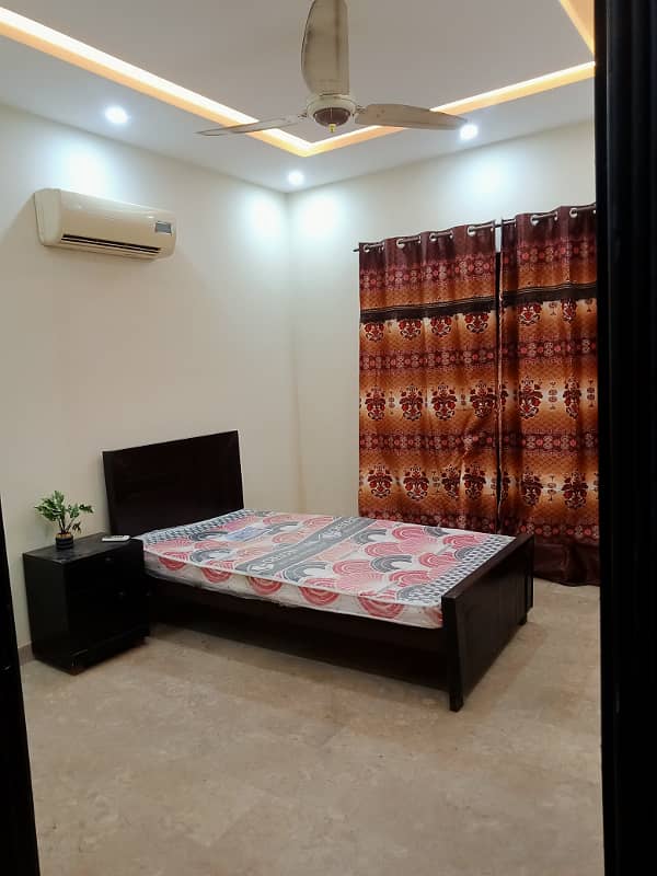 Furnish room for rent in alfalah town near lums dha phase 2 lahore 0