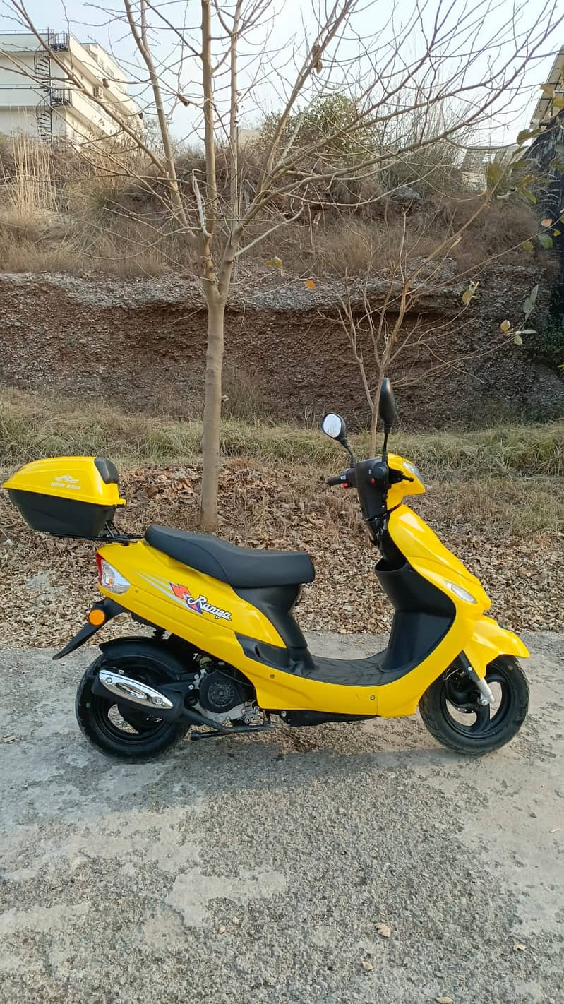 King Ramza Petrol Scooty 80cc, 2024 model 0