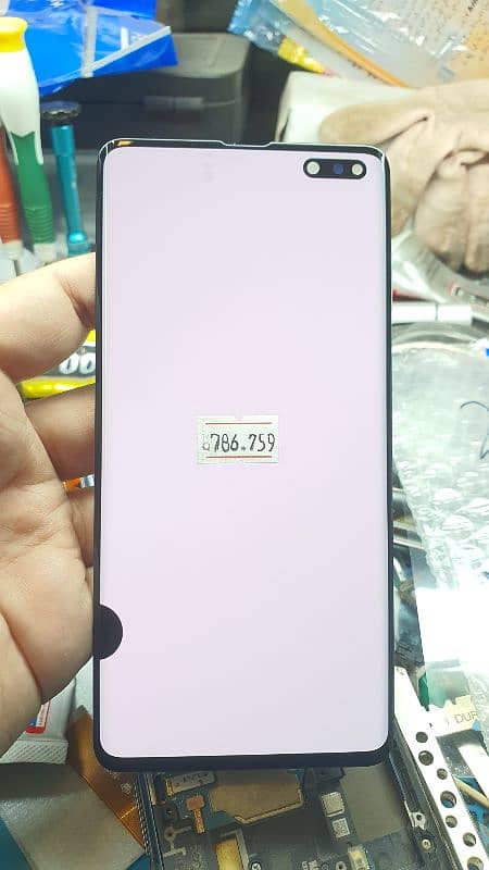 Samsung S10 5g Samsung note 10 10+ panel (موبائل نہیں) (اشتہار پڑھیں) 7